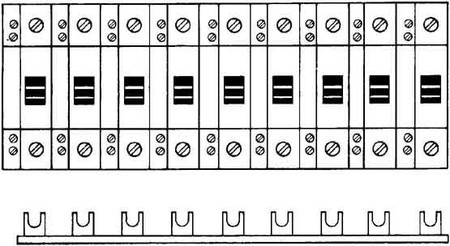 Phase busbar 1 GHV0360874R0060