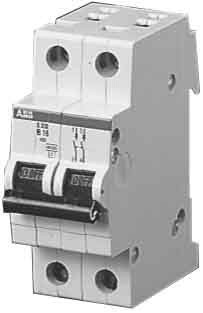 Miniature circuit breaker (MCB) B 2 6 A 2CDS252001R0065