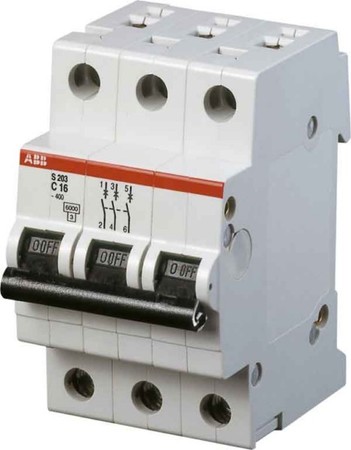 Miniature circuit breaker (MCB) C 3 1 A 2CDS253001R0014