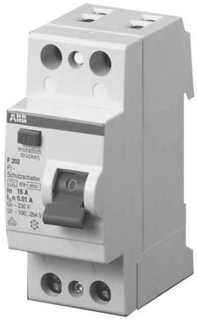 Residual current circuit breaker (RCCB) 2 230 V 2CSF202101R3630