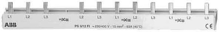 Phase busbar 3 12 17.6 mm 2CDL231002R1012