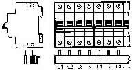 Phase busbar 4 12 17.6 mm 2CDL240101R1612