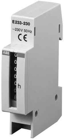 Hour meter DIN rail Analogue 99999 h 2CDE100021R1601