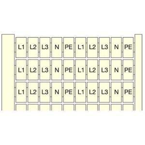 Labelling for terminal block  1SNA233131R1400