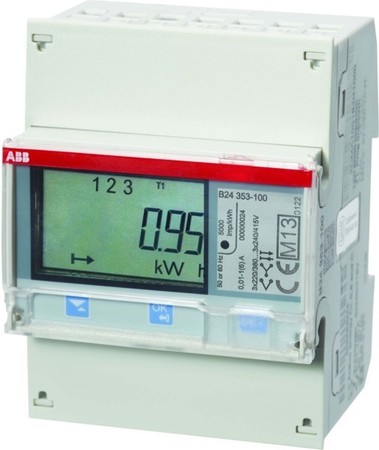 Kilowatt-hour meter Electronic 1 A 6 A 2CMA100177R1000