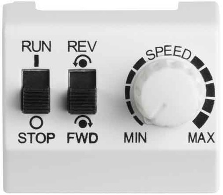 Operator panel for electronic motor control and protection devic