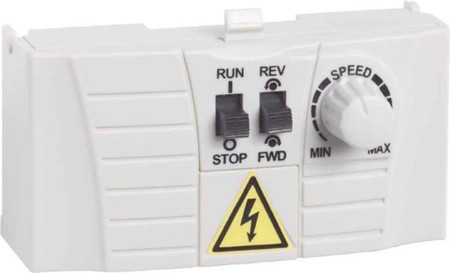 Operator panel for electronic motor control and protection devic