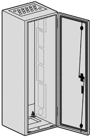 Unequipped meter cabinet Surface mounting Steel plate SP 16