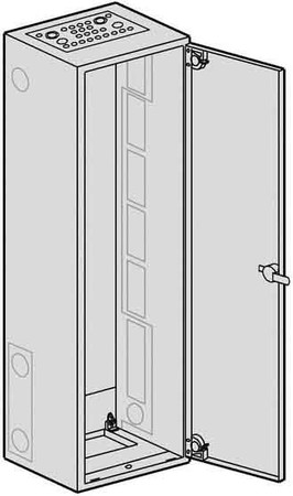 Unequipped meter cabinet Steel plate S 17