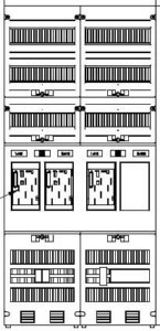 Meter cabinet equipped  EZ27131