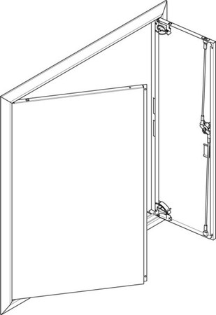 Front panel (switchgear cabinet)  GBRU37T