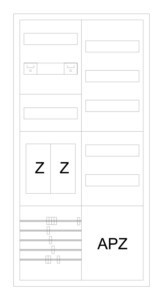 Meter cabinet equipped  S27EA220