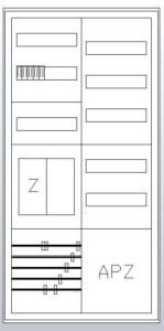 Meter cabinet equipped  S27EA311