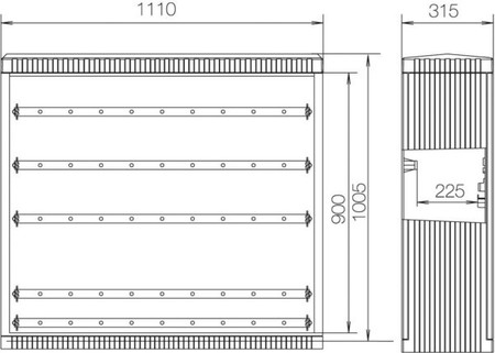 Busbar housing Plastic SF102A