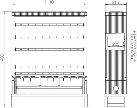 Busbar housing Plastic SF102B