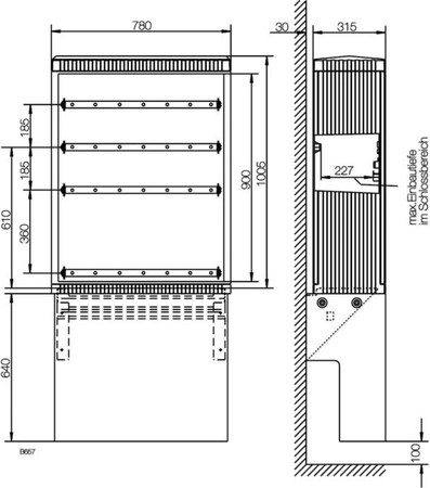 Busbar housing Plastic SK101GA