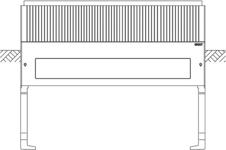 Base/base element (switchgear cabinet)  SX007