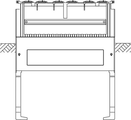 Base/base element (switchgear cabinet)  SX009