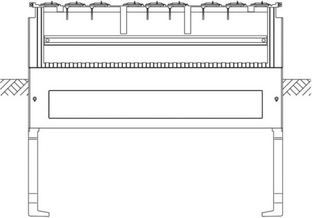 Base/base element (switchgear cabinet)  SX010