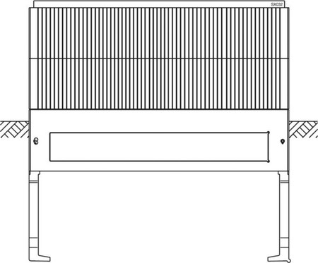 Base/base element (switchgear cabinet)  SX032