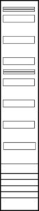 Panel for distribution board  VS19