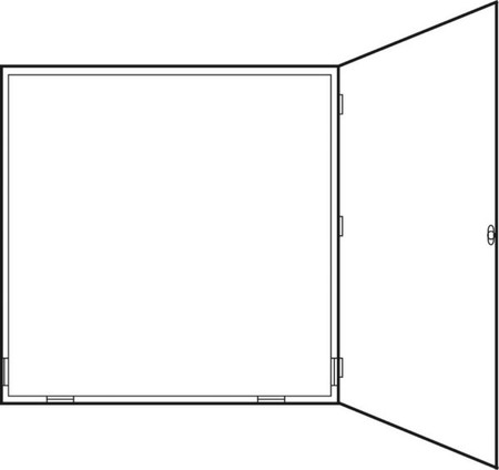 Meter cabinet equipped  WMS 29-55