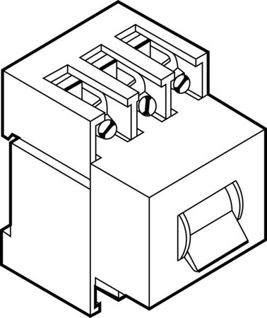 Selective main line circuit breaker 3 63 A XHS363-1