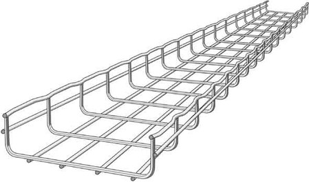 Mesh cable tray U-shape 54 mm 150 mm CM000081