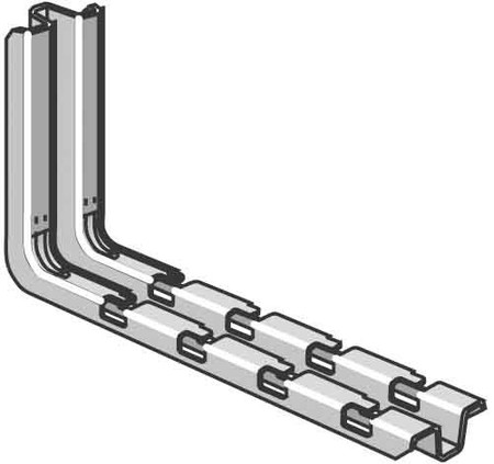 Bracket for cable support system 228 mm 169.5 mm CM556110