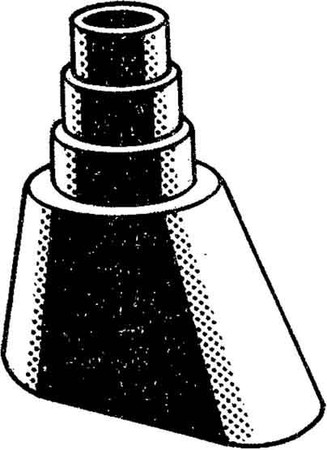 Antenna mounting material Sealing for roof feed-through 00722280