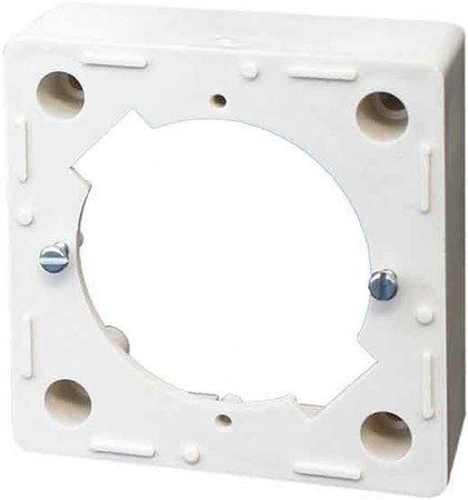 Surface mounted housing for flush mounted switching device  0061