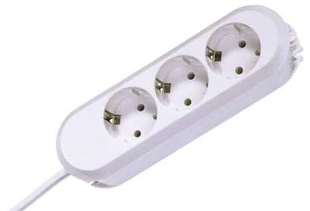 Socket outlet strip 3 387.172