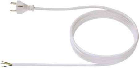 Power cord Earthed plug, straight Cable end sleeve 3 311.273