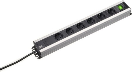 Socket outlet strip Rectangular 6 300.008