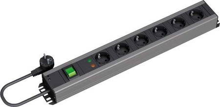 Socket outlet strip Rectangular 6 300.011