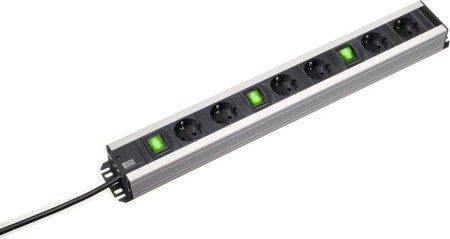 Socket outlet strip Rectangular 6 300.050