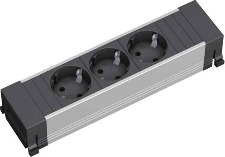 Socket outlet strip 3 317.100