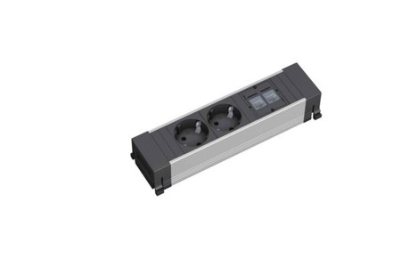 Socket outlet strip 2 317.101