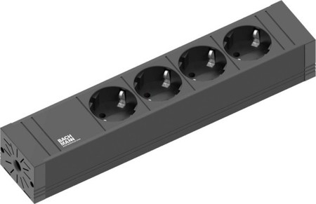 Socket outlet strip Rectangular 4 420.0017