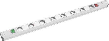 Socket outlet strip Rectangular 8 509.004