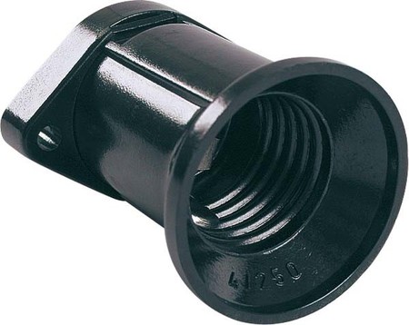 Lamp holder Illumination lamp holder Plastic Black 740.010