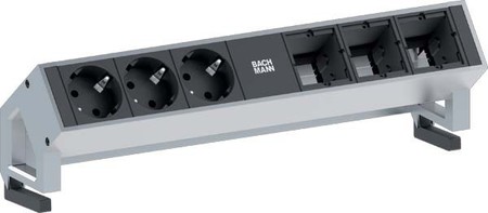 Socket outlet strip Rectangular 3 902.202