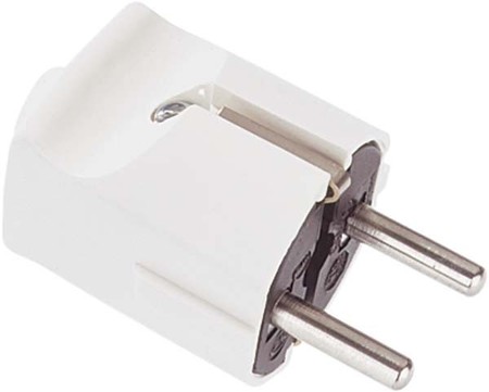 Plug with protective contact (SCHUKO) Plastic 910.270