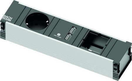 Socket outlet strip Rectangular 1 912.0167