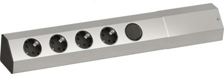 Socket outlet strip Rectangular 4 923.007