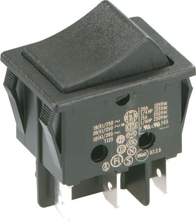 Miniature push button switch Two-way switch Rocker 924.109