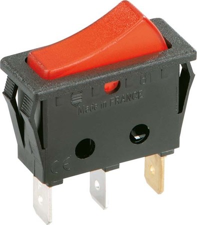 Miniature push button switch Off switch Rocker 1 924.112