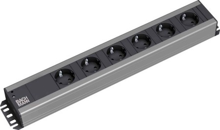 Socket outlet strip 6 300.000