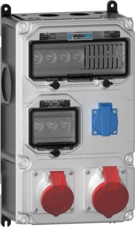 CEE socket outlet combination 1x16A5p400V 1x32A5p400V None 89061