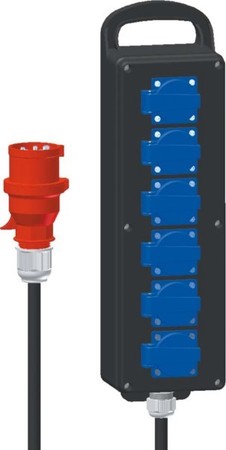 CEE socket outlet combination  53247